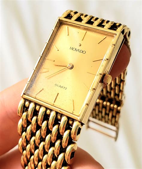 real 14k gold watch men